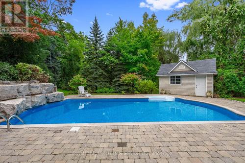 235 Lakewood Drive, Oakville (Co Central), ON - Outdoor With In Ground Pool With Backyard