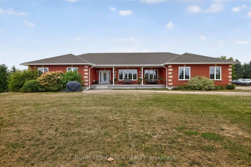 6128 Eighth Line, Erin, ON - Outdoor With Deck Patio Veranda With Facade