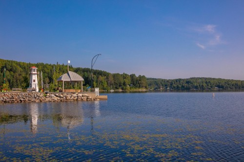 Port de plaisance (marina) - 523 Ch. De La Rivière-Bergeron, Piopolis, QC - Outdoor With Body Of Water With View