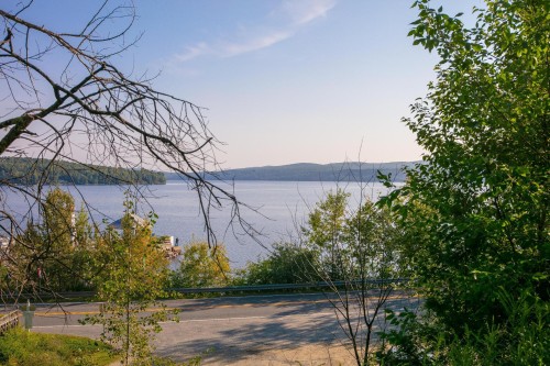 Vue sur l'eau - 523 Ch. De La Rivière-Bergeron, Piopolis, QC - Outdoor With Body Of Water With View