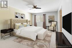 Primary Bedroom Virtually Staged - 