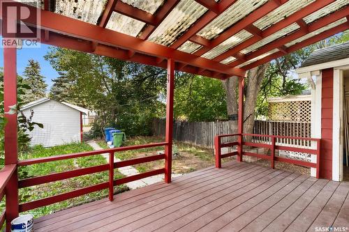 1357 Elphinstone Street, Regina, SK - Outdoor With Deck Patio Veranda With Exterior