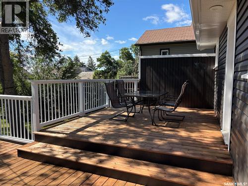 210 6Th Avenue Sw, Eston, SK - Outdoor With Deck Patio Veranda With Exterior