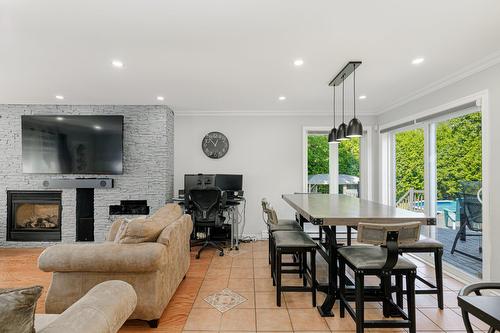 Overall view - 1018 Rue Marcel, Saint-Jérôme, QC - Indoor With Fireplace