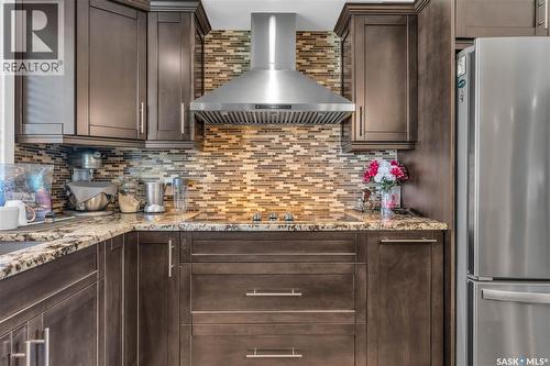 103 1St Street, Limerick, SK - Indoor Photo Showing Kitchen With Stainless Steel Kitchen With Upgraded Kitchen