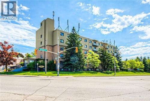 View of building exterior - 283 Fairway Road N Unit# 501, Kitchener, ON - Outdoor