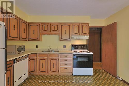 10346 Pines Parkway, Lambton Shores (Grand Bend), ON - Indoor Photo Showing Kitchen With Double Sink
