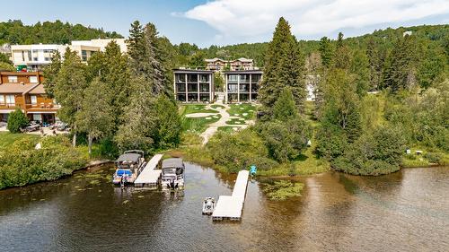 Aerial photo - B-144 Ch. Du Tour-Du-Lac, Sainte-Agathe-Des-Monts, QC - Outdoor With Body Of Water With View