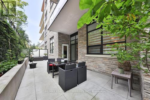 Gr17 - 1575 Lakeshore Road W, Mississauga, ON - Outdoor With Deck Patio Veranda With Exterior