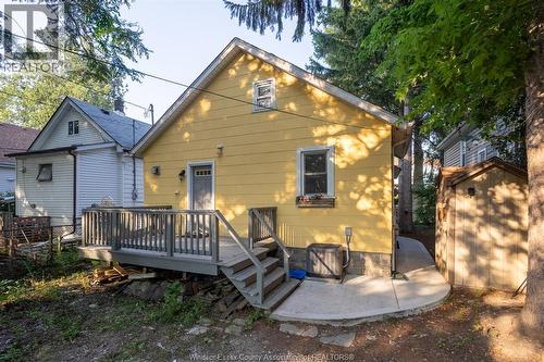 211 Cameron, Windsor, ON - Outdoor With Deck Patio Veranda