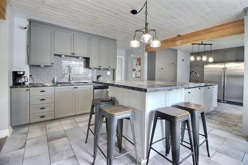 Cuisine - 91 4E Avenue O., Amos, QC - Indoor Photo Showing Kitchen With Upgraded Kitchen