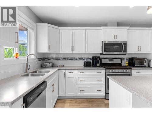 2067 Mallard Drive, Westbank, BC - Indoor Photo Showing Kitchen With Double Sink