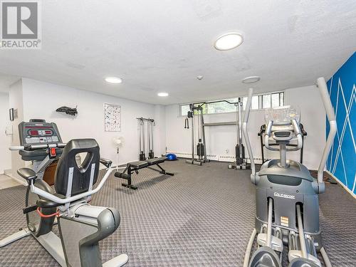 1109 - 3120 Kirwin Avenue, Mississauga, ON - Indoor Photo Showing Gym Room