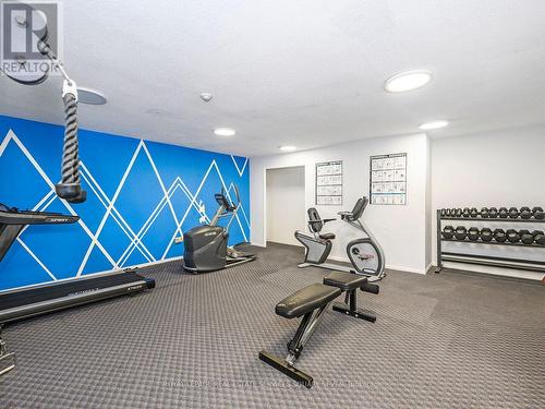 1109 - 3120 Kirwin Avenue, Mississauga, ON - Indoor Photo Showing Gym Room
