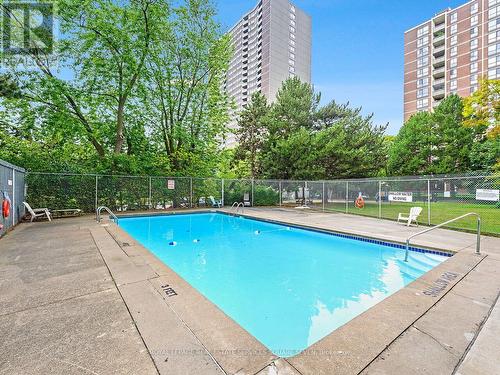 1109 - 3120 Kirwin Avenue, Mississauga, ON - Outdoor With In Ground Pool With Backyard