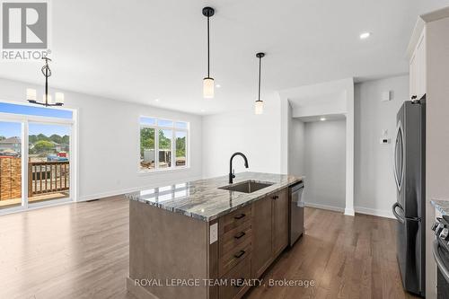 Similar model image; builder variations possible. - 1020 Moore Street, Brockville, ON - Indoor Photo Showing Kitchen