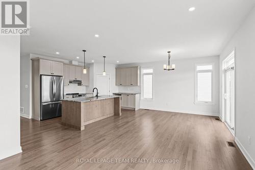 Similar model image; builder variations possible. - 1020 Moore Street, Brockville, ON - Indoor Photo Showing Kitchen With Upgraded Kitchen