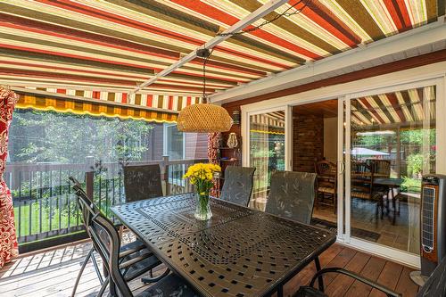 Terrasse - 1566 Rue Monette, Val-David, QC - Outdoor With Deck Patio Veranda With Exterior