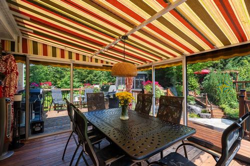 Terrasse - 1566 Rue Monette, Val-David, QC - Outdoor With Deck Patio Veranda With Exterior