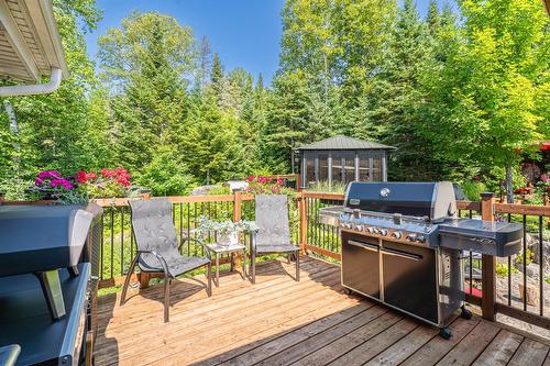 Terrasse - 1566 Rue Monette, Val-David, QC - Outdoor With Deck Patio Veranda