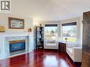 3396 Cariboo Ave, Powell River, BC  - Indoor Photo Showing Living Room With Fireplace 