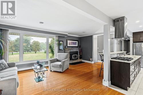 594 Doans Ridge Road, Welland (Cooks Mills), ON - Indoor With Fireplace