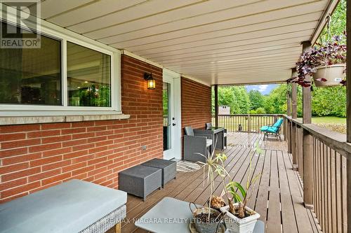 594 Doans Ridge Road, Welland (Cooks Mills), ON - Outdoor With Deck Patio Veranda With Exterior