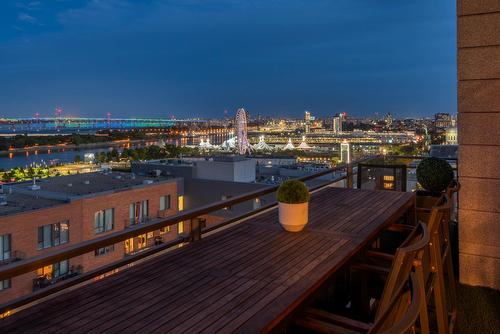 Balcony - Ph1307-370 Rue St-André, Montréal (Ville-Marie), QC - Outdoor With View