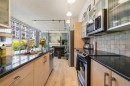 210-845 Yates St, Victoria, BC  - Indoor Photo Showing Kitchen With Stainless Steel Kitchen 