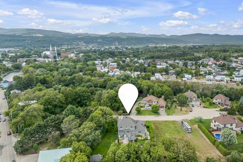 Aerial photo - 6 Rue Ernest-Trotier, Baie-Saint-Paul, QC - Outdoor With View