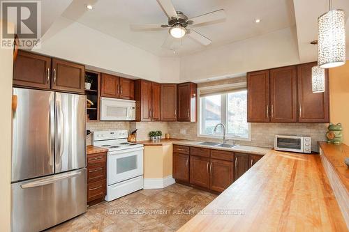 60 Ivy Lea Place, Hamilton, ON - Indoor Photo Showing Kitchen With Double Sink