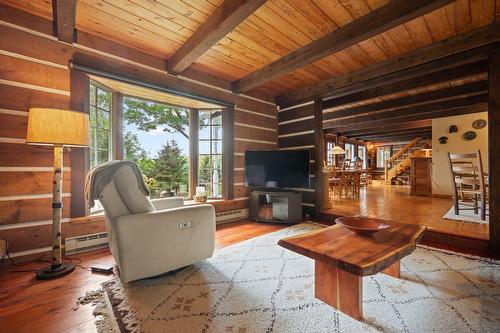 Salon - 249 Ch. Des Boisés, Mont-Tremblant, QC - Indoor Photo Showing Living Room