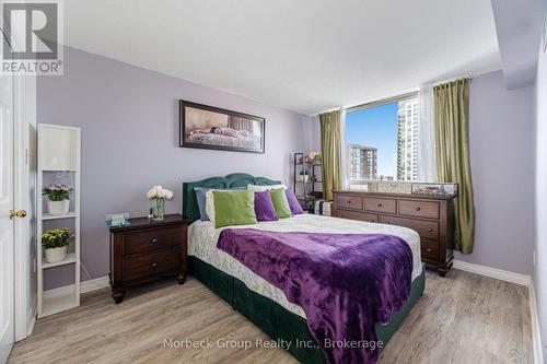 1901 - 285 Enfield Place, Mississauga (City Centre), ON - Indoor Photo Showing Bedroom