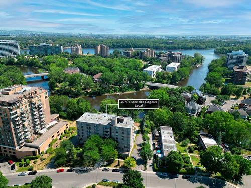 Aerial photo - 101-4570 Ch. Des Cageux, Laval (Chomedey), QC - Outdoor With View