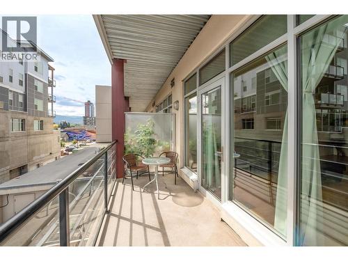 View from Deck - 1289 Ellis Street Unit# 320, Kelowna, BC - Outdoor With Exterior