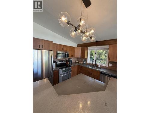 8807 Gala Crescent, Osoyoos, BC - Indoor Photo Showing Kitchen With Double Sink