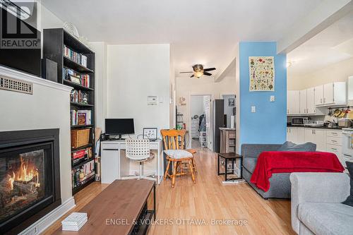543 Mcleod Street, Ottawa, ON - Indoor Photo Showing Living Room With Fireplace