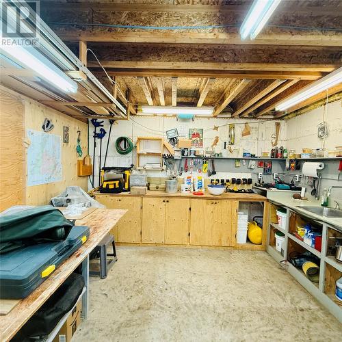 8 West Bottom North Road, West Bottom-Springdale, NL - Indoor Photo Showing Basement
