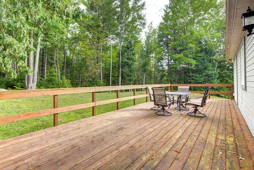 Balcony - 159 Ch. Scott, Gore, QC - Outdoor With Deck Patio Veranda With Exterior