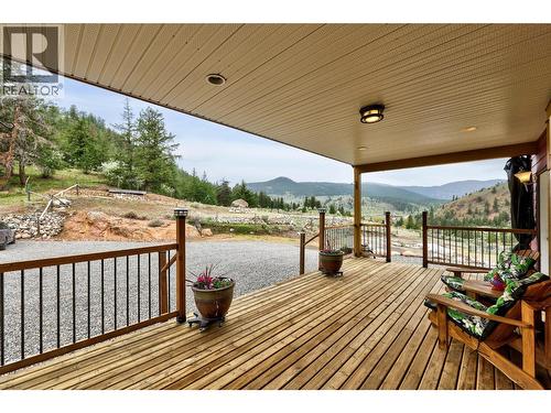 7629 Barnhartvale Road, Kamloops, BC - Outdoor With Deck Patio Veranda With View With Exterior