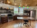 Lakefront Round House, Northern Admin District, SK  - Indoor Photo Showing Kitchen 