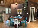 Lakefront Round House, Northern Admin District, SK  - Indoor Photo Showing Dining Room 