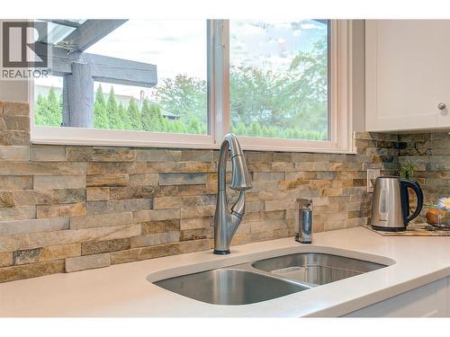 1205 Irene Road, Kelowna, BC - Indoor Photo Showing Kitchen With Double Sink