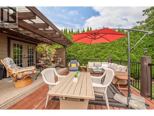 1205 Irene Road, Kelowna, BC - Outdoor With Deck Patio Veranda With Exterior