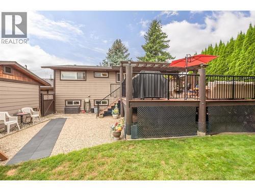 1205 Irene Road, Kelowna, BC - Outdoor With Deck Patio Veranda With Exterior
