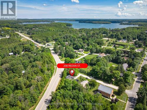 Property and Surrounding Area - 208 Redan Street, Grey Highlands, ON - Outdoor With View