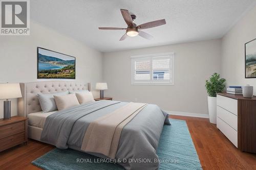 Virtually staged image - 2153 Manor Hill Drive, Mississauga, ON - Indoor Photo Showing Bedroom