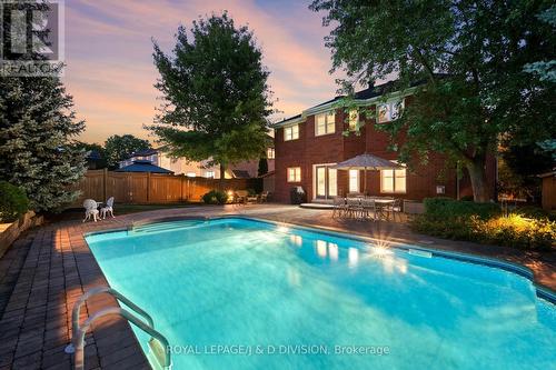 2153 Manor Hill Drive, Mississauga, ON - Outdoor With In Ground Pool With Backyard