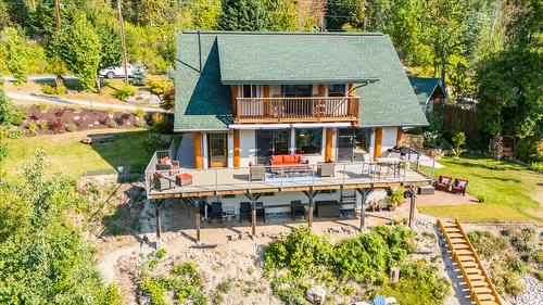 3135 Keniris Road, Nelson, BC - Outdoor With Balcony With Deck Patio Veranda