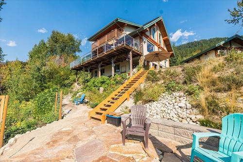 3135 Keniris Road, Nelson, BC - Outdoor With Deck Patio Veranda